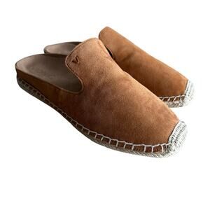 Vionic Espadrille Santorini Mule Cognac Tan 6Wide